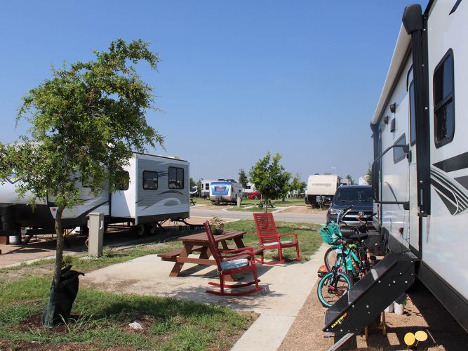 Schatziland RV Park Site San Marcos